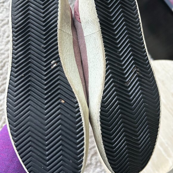 Golden Goose Women's Mid-star pink suede & glitter, Size 11 - Picture 5 of 6